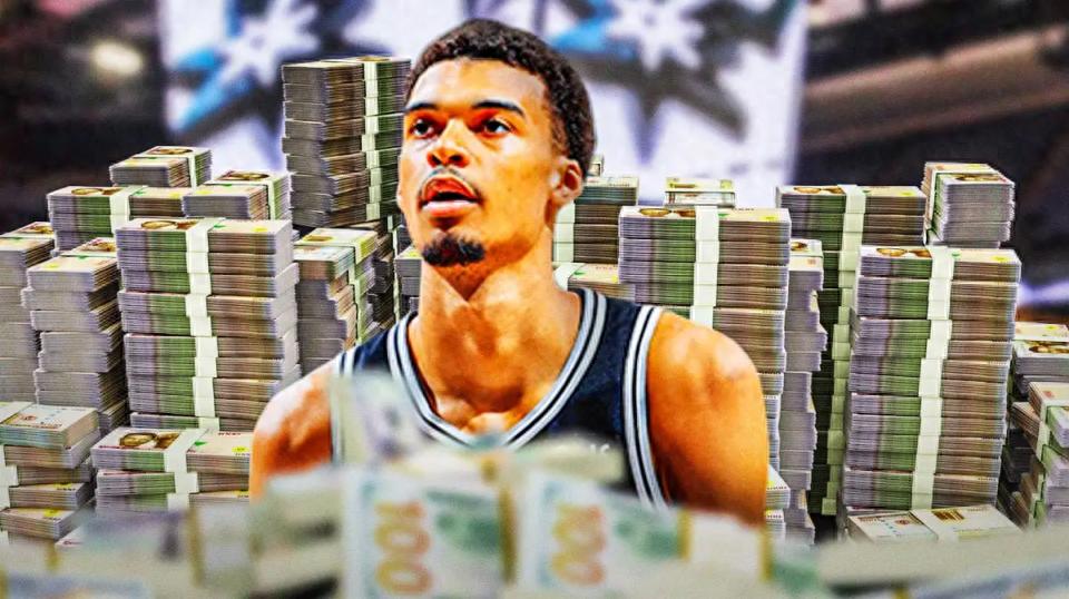 Up to 5 years and $303.3 million! Vembanyama is set to sign a max contract this summer and is expected to stay with the Spurs long-term to pursue a championship.