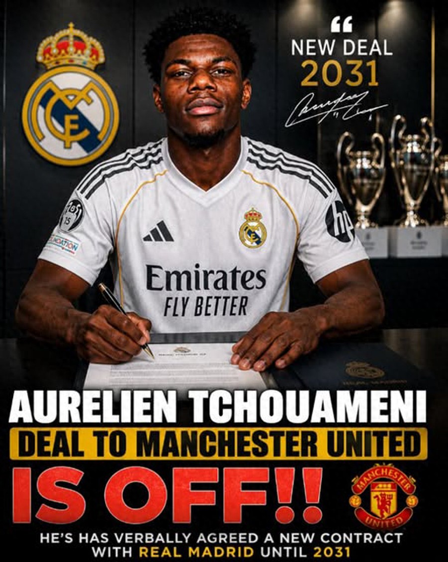 Too high! Manchester United completely missed out on signing Tchouaméni, as Mourinho gave the green light for Real Madrid to offer a 400,000 weekly wage for his contract extension.