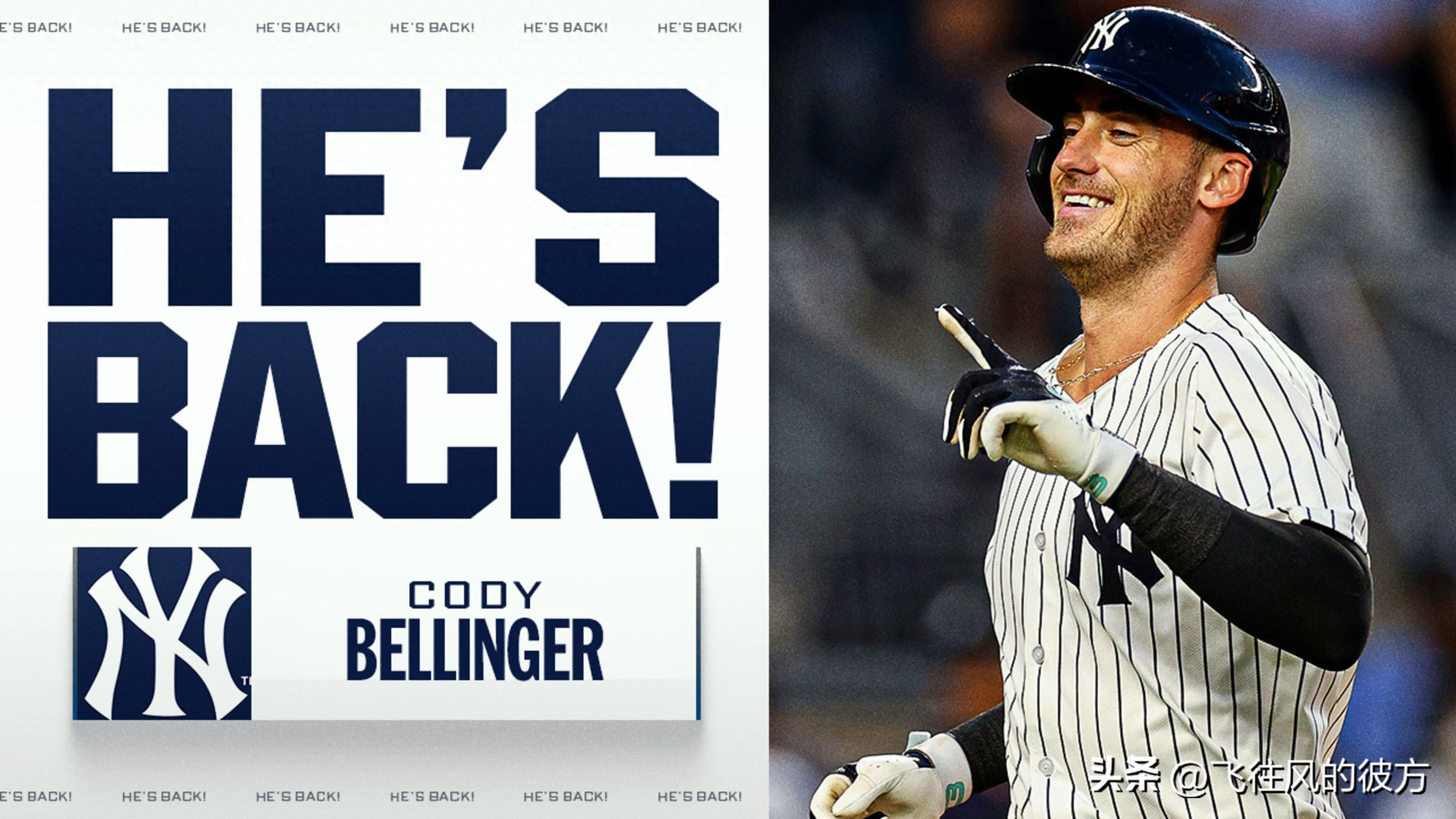 Cody Bellinger signs a five-year, $162.5 million extension with the Yankees, including a full no-trade clause.