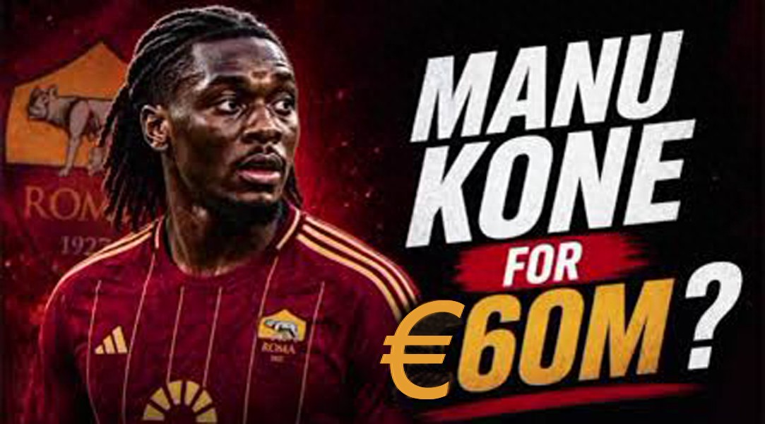 Manchester United has contacted Kone but considers Roma's asking price too high! Sir Jim Ratcliffe may abandon signing a €80 million-level midfielder.