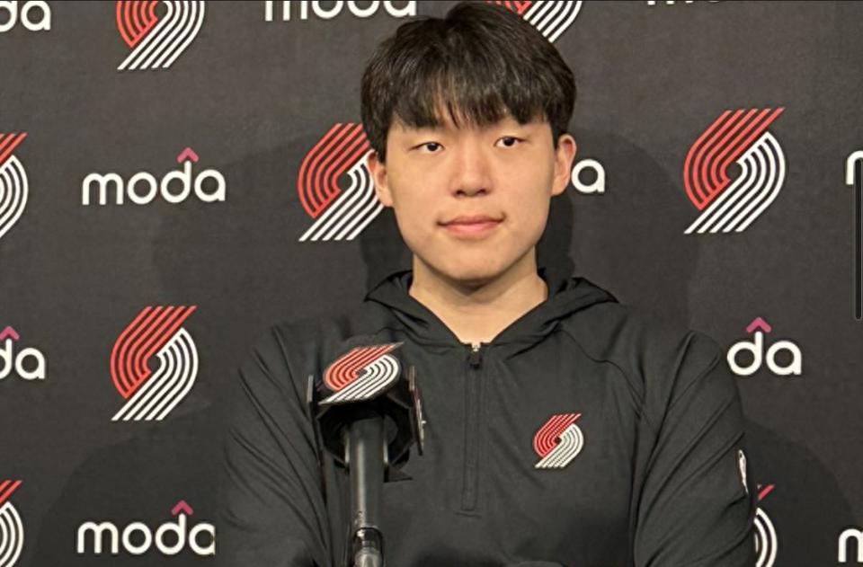 Yang Hansen: The national team worried about injuries, so I sat out the Asian Cup. My goal for the new season is to perform well in every game.