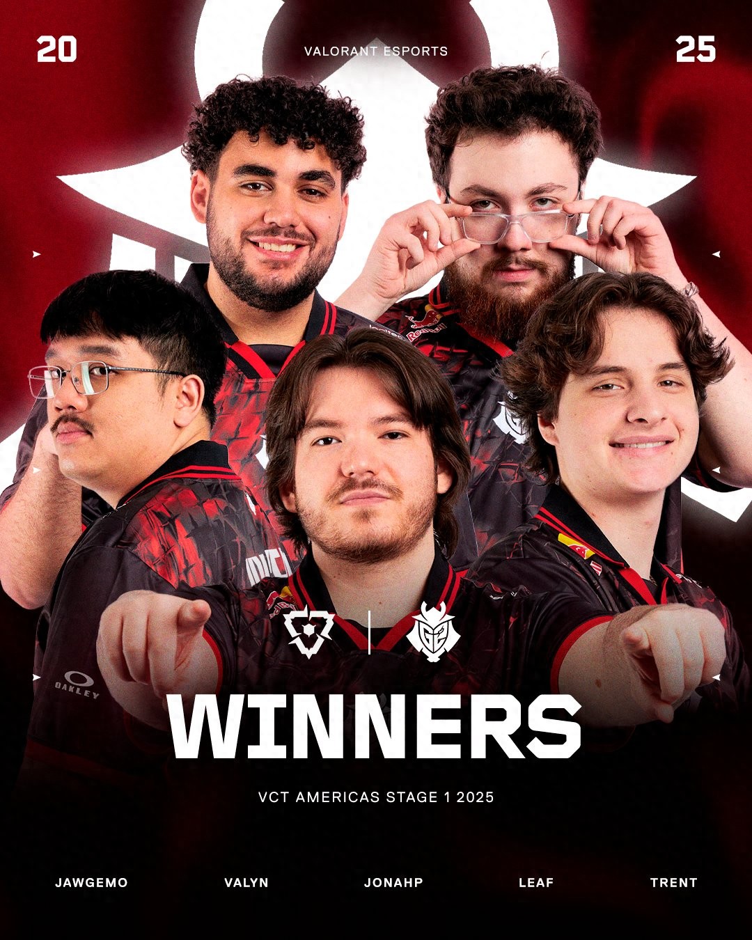 VCT Americas Stage 2 Group: G2 and KRU swapped, G2 and SEN in Group A