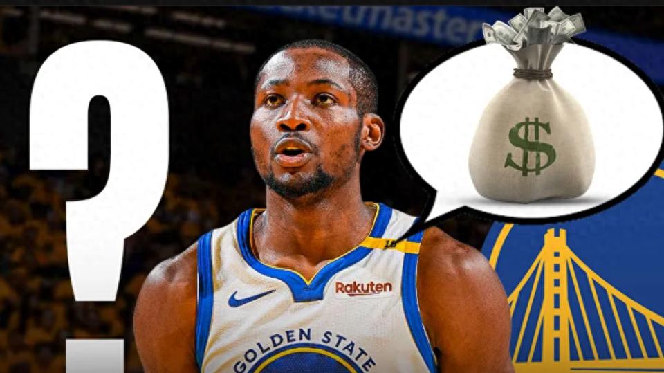 Speechless! The agent edited the video with frame skipping to make Kuminga’s shot appear quicker, caption possibly hinting at a qualifying offer.