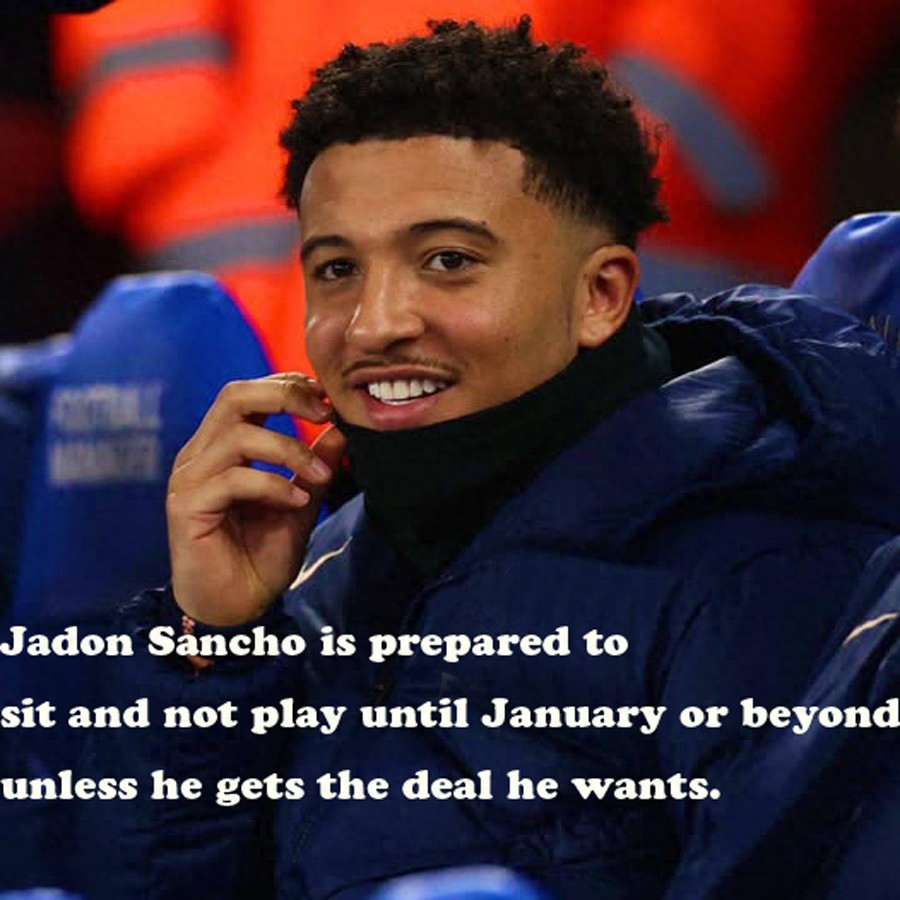 Manchester United is under threat again! Sancho may stay until his contract ends, and without sufficient compensation, he might reject offers from five clubs.