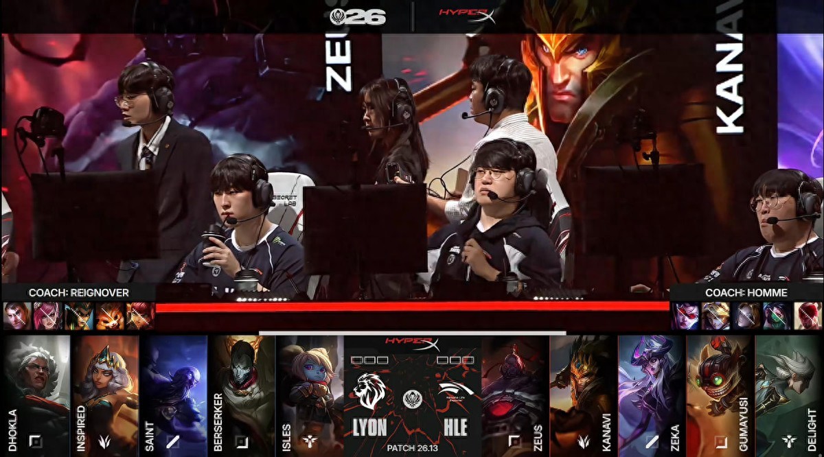 LOL-MSI: Zeus's Raven "Demonic Ascension" Turned the Tide, HLE 3-2 Eliminated LYON