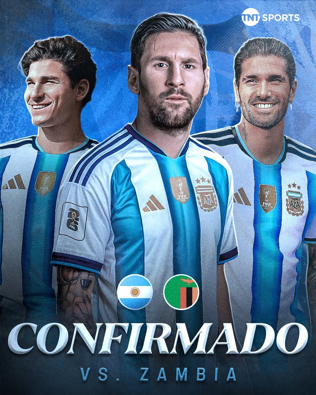 Argentina's second opponent for this international match window is confirmed; Zambia's ranking is only two positions higher than China's national team.