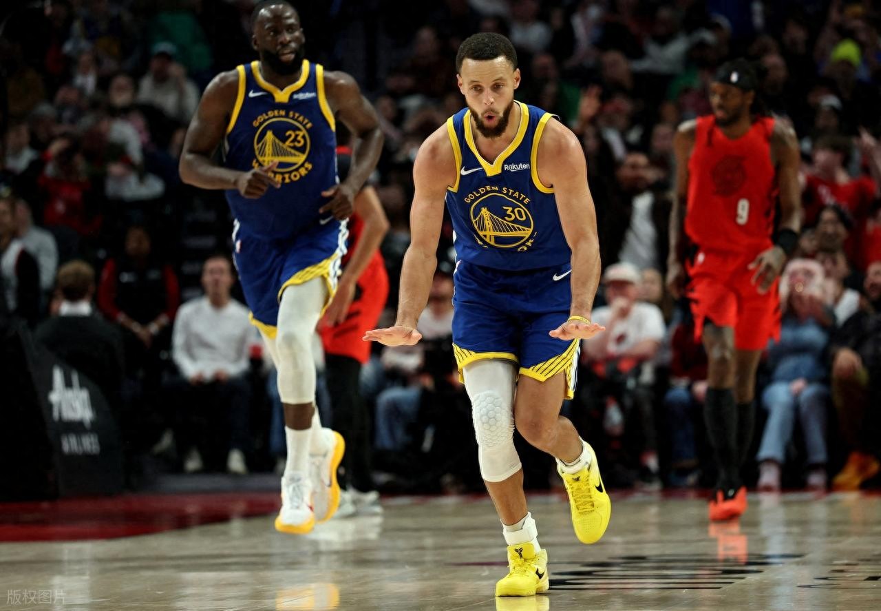 Narrowly avoided injury retirement! Yang Hansen scored 3 points and grabbed 2 rebounds; Curry made 2 of 8 three-pointers, scoring only 7 points as the Warriors dominated the Trail Blazers.