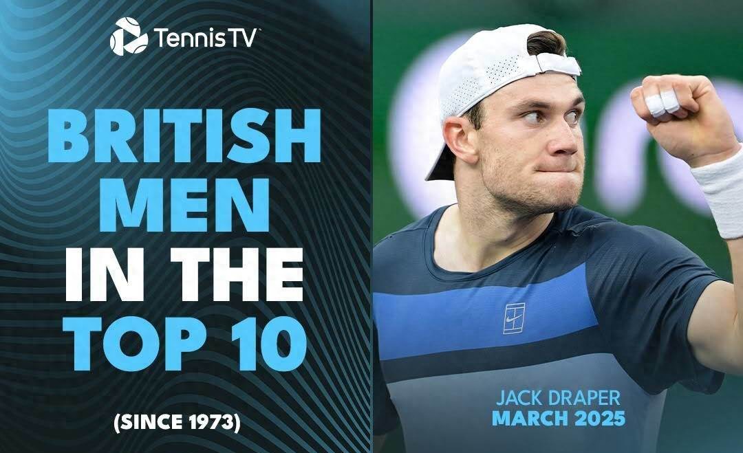 The latest ATP ranking observation: Master De is in the top 10 for the first time, and King De is back in the top five!