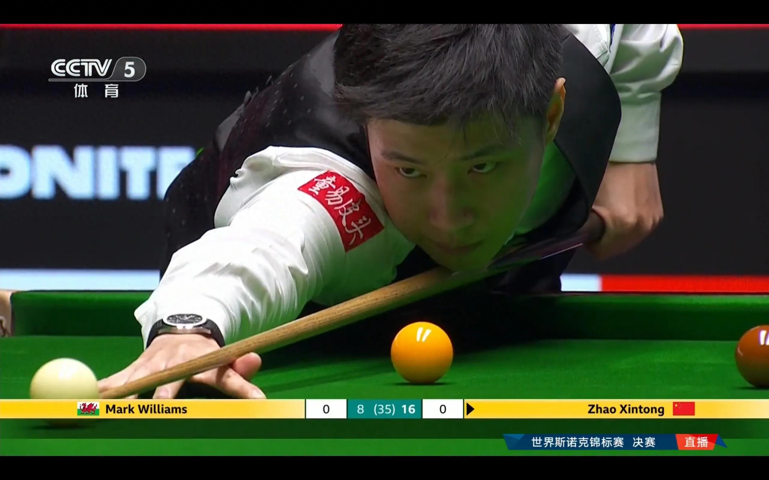 Snooker World Championships Tomorrow (5.6) schedule Zhao Xintong VS Williams CCTV five sets of live broadcast