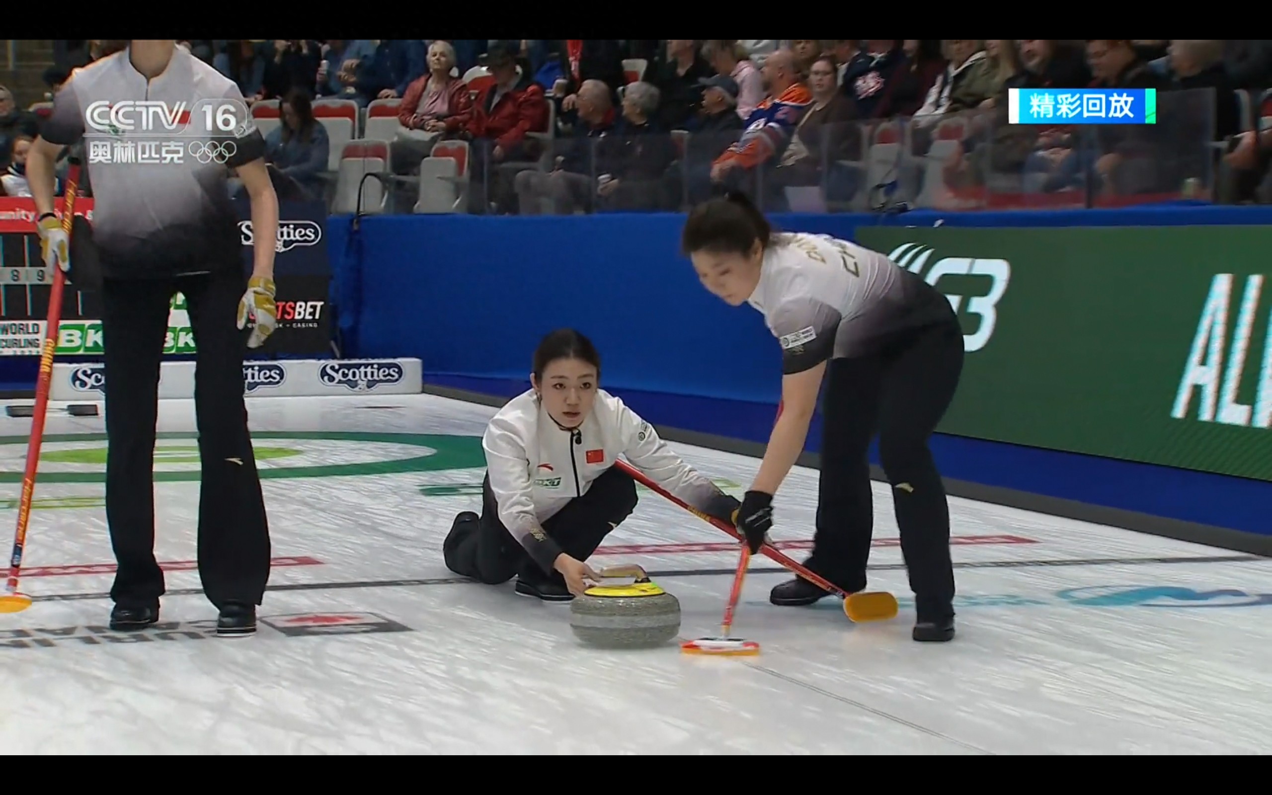 Latest results from the Women's Curling World Championships: China finishes seventh with 6 wins and 6 losses, eliminated from playoffs.