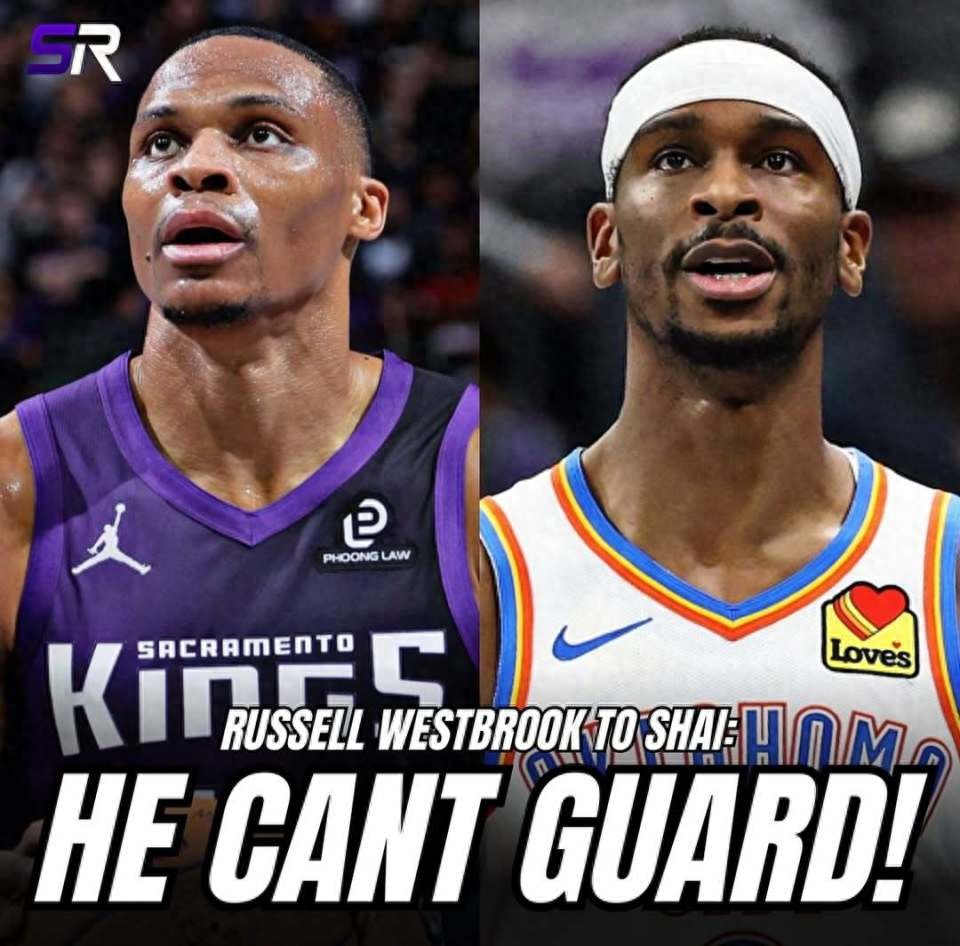 He can't guard me! Westbrook shouted after drawing two fouls from Alexander; the coach once again emphasized being himself.