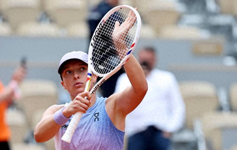 Swiatek got off to a good start at the 2025 French Open, laying a good start for the women's singles to dominate for four consecutive years