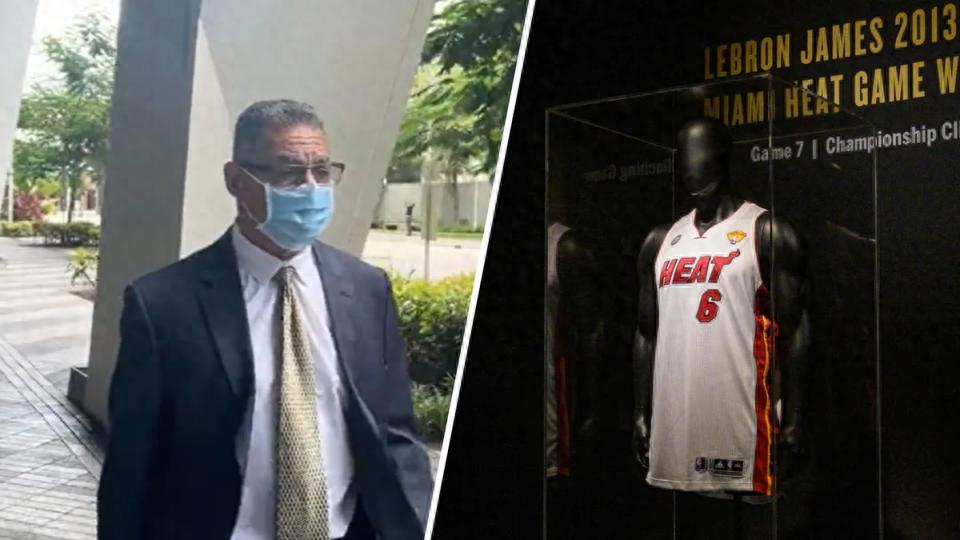 James jerseys once sold at a bargain! Miami Heat security theft case verdict: 3 years imprisonment + $1.9 million compensation