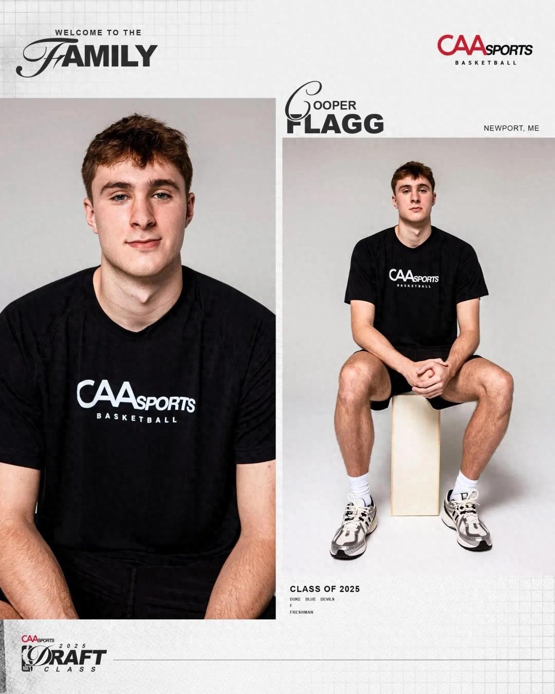 Signed! Flagg joins CAA! This is the 2025 class of prospects