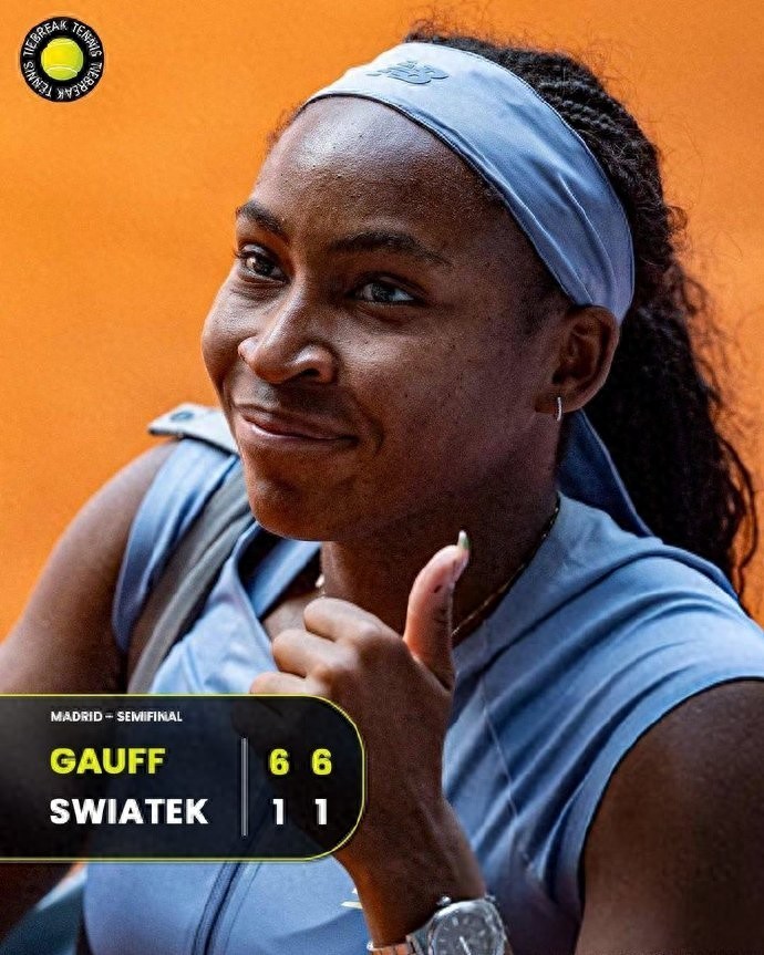 Swiatek was comforted by Ruud in tears, and Gauff said she could make a comeback at any time