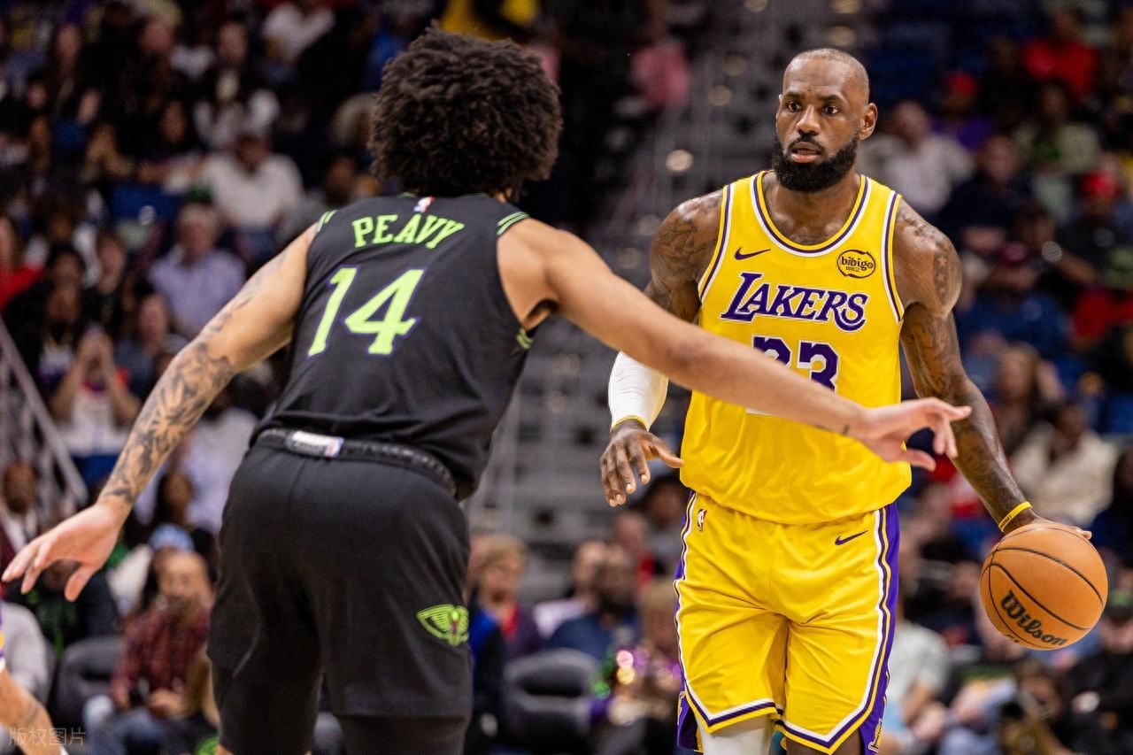 Still going strong! LeBron James nearly records a triple-double, Doncic scores 30, Murphy shines with 42 points, Lakers defeat Pelicans for their third consecutive win