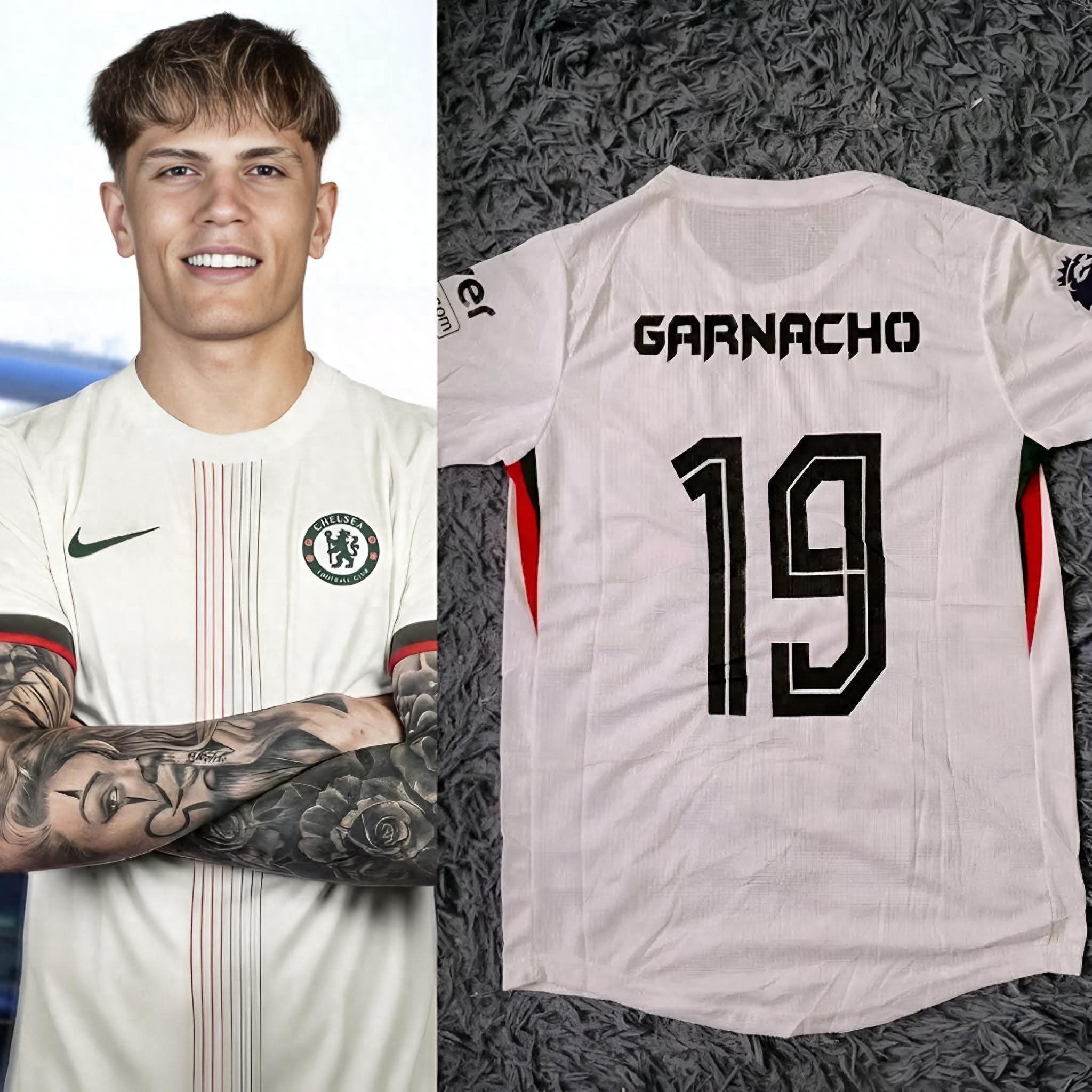 Manchester United officially announces Alejandro Garnacho&#39;s £40 million transfer to Chelsea, wearing Sancho&#39;s number! Højlund flies to medical check-up