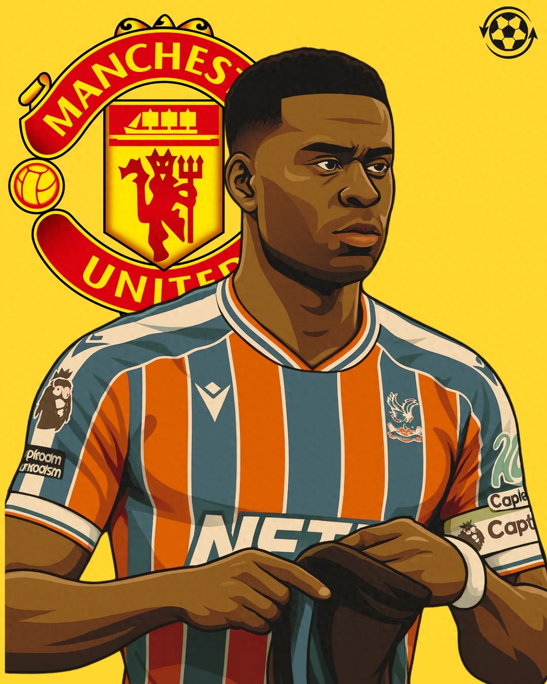 Manchester United enters the race to sign free agent Guehi! The future of two English internationals is uncertain, and Amolin may need to buy a center-back.