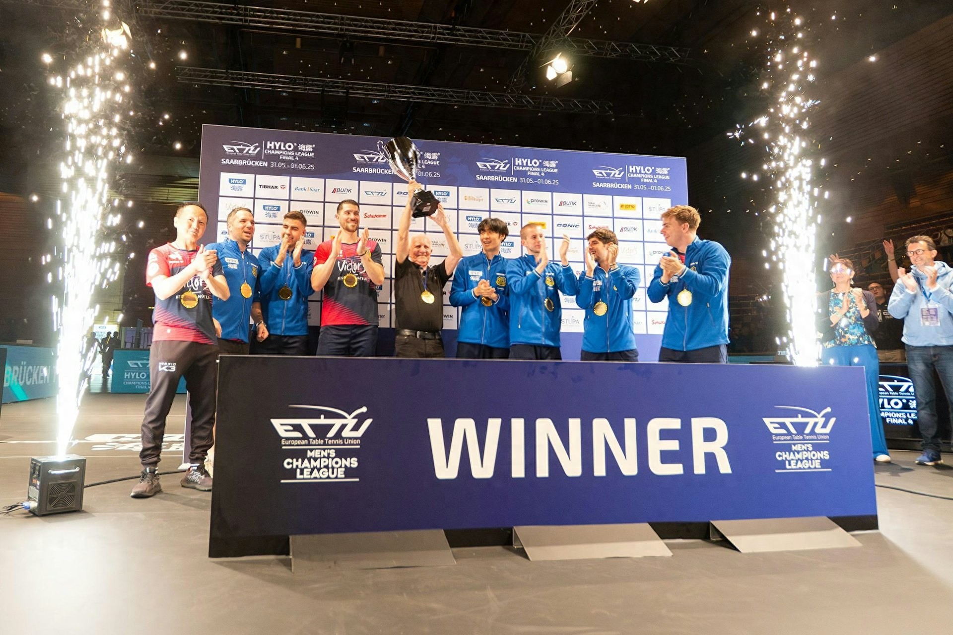 Fan Zhendong's new club turned out to be a European table tennis team leader, and Moregaard is very much looking forward to being a teammate with him