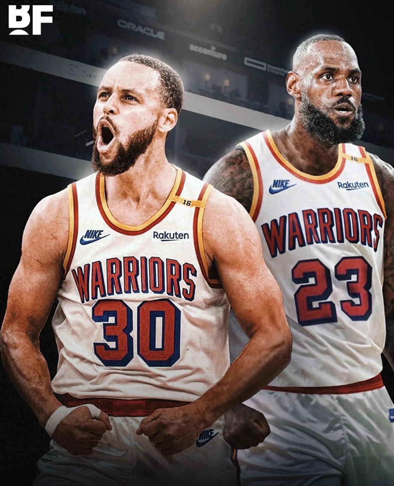 Curry personally recruited James to join the Warriors! The final stop would be a 2-year, $30.8 million contract.