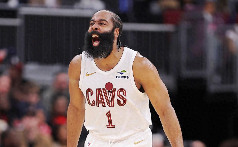 Eastern Conference playoff first-round matchups are set: Harden and Mitchell lead the Cavaliers against the Raptors, Knicks face the Hawks.