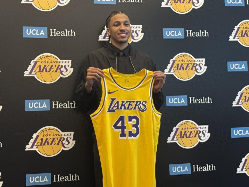 Cameron Carter to wear No. 43 for Lakers! Top priority is gaining weight, hopes to ease pressure on Big Three with alley-oops