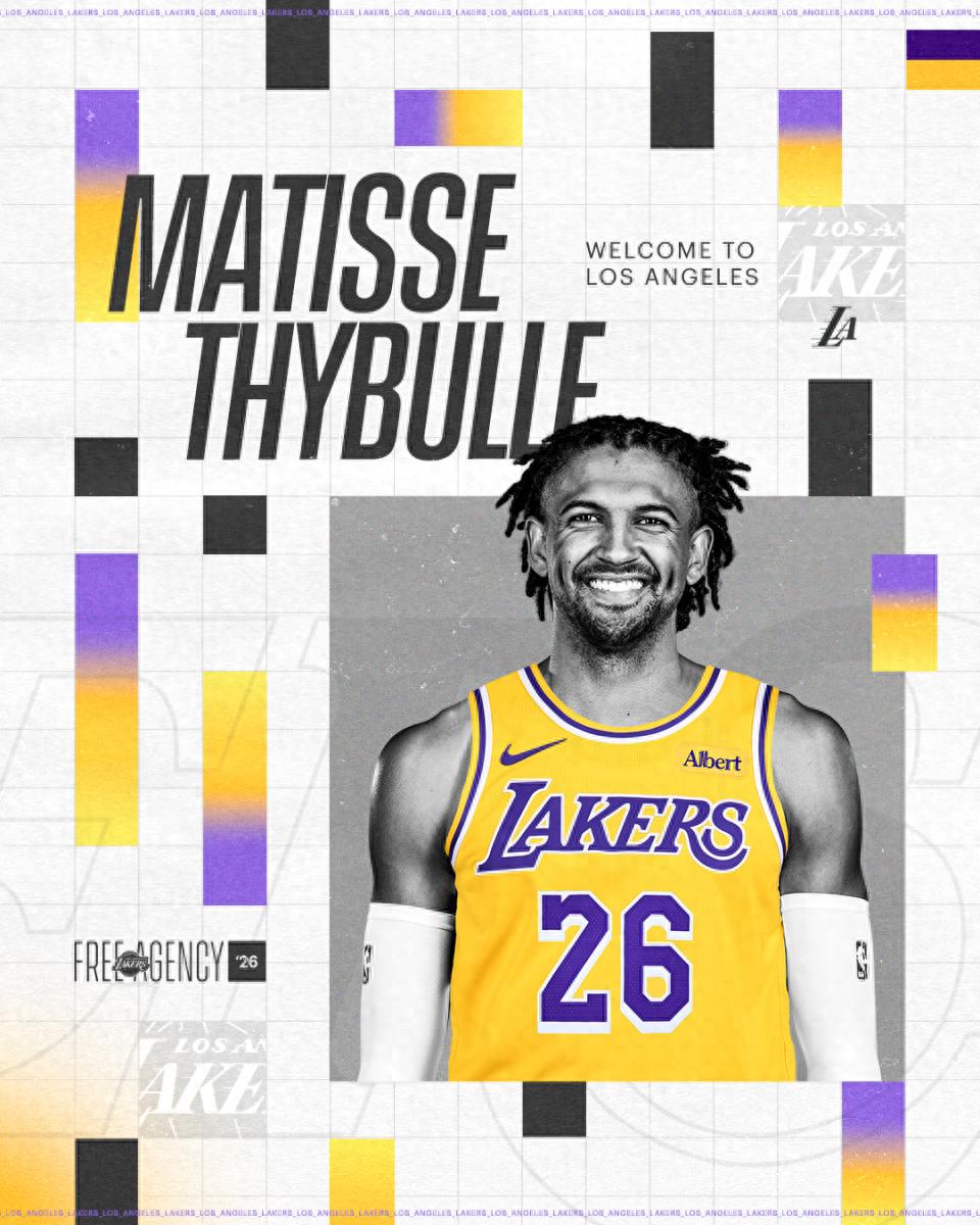 Lakers officially announce Thybulle signing! Will wear No. 26 next season to strengthen Purple and Gold defense
