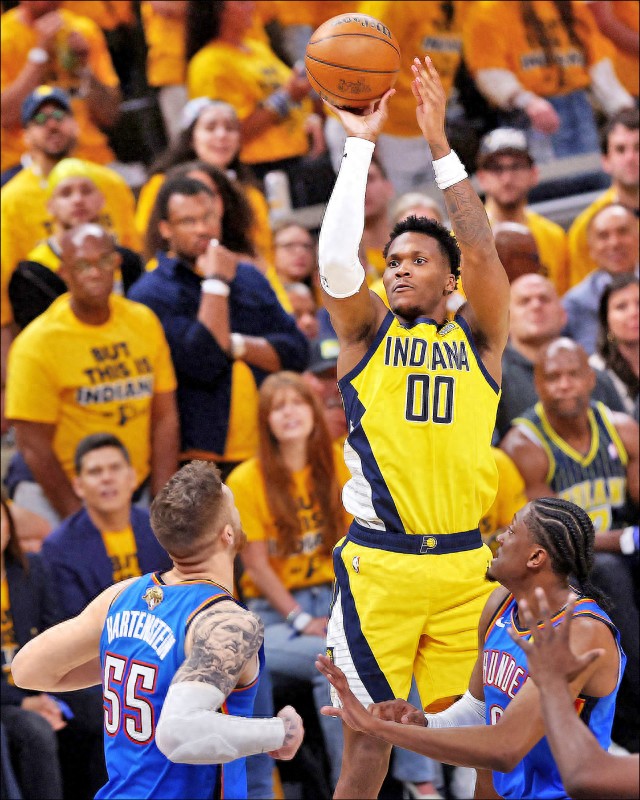 Bench wonder Marcellon contributed a game-high 27 points, and the probability of the Pacers winning the championship skyrocketed