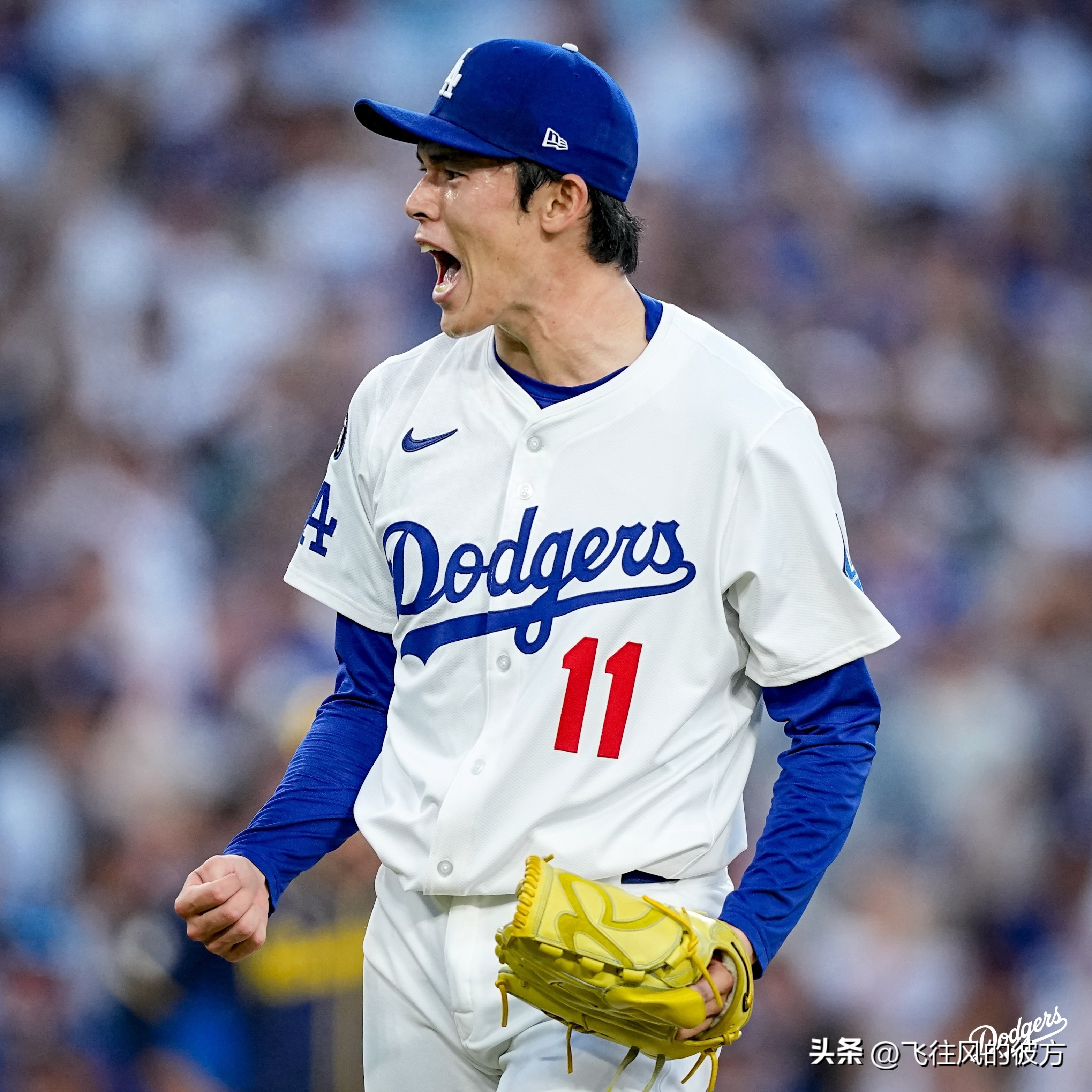 Roki Sasaki flawlessly closed the game with 13 pitches and celebrated by pounding his chest, confident from the very first pitch that &#34;I can do this.&#34;