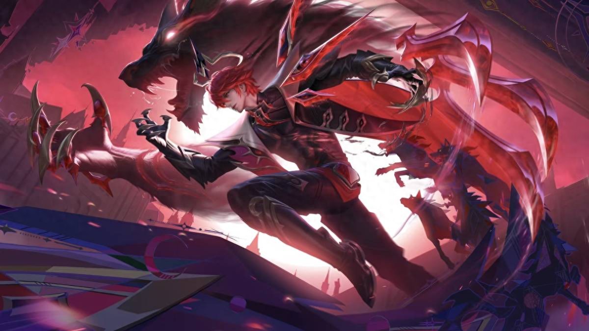 Lan's first Supreme-quality skin, Shadow Wolf Soul, has arrived! It's obtained through a wish-drawing event, and its ultimate move features four-form effects?