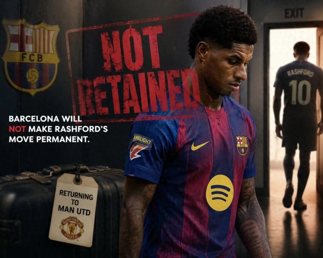Barcelona will send Rashford back to Manchester United, refusing to buy him permanently and only wanting to extend the loan. Bayern Munich is willing to sign him but under two conditions.