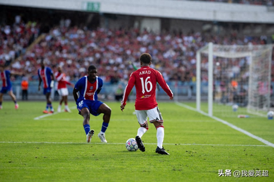Manchester United 1-1 Paris Saint-Germain! Undefeated in the last three friendlies, the €75 million winger saves the day and creates multiple chances, Mount injured after 20 minutes.