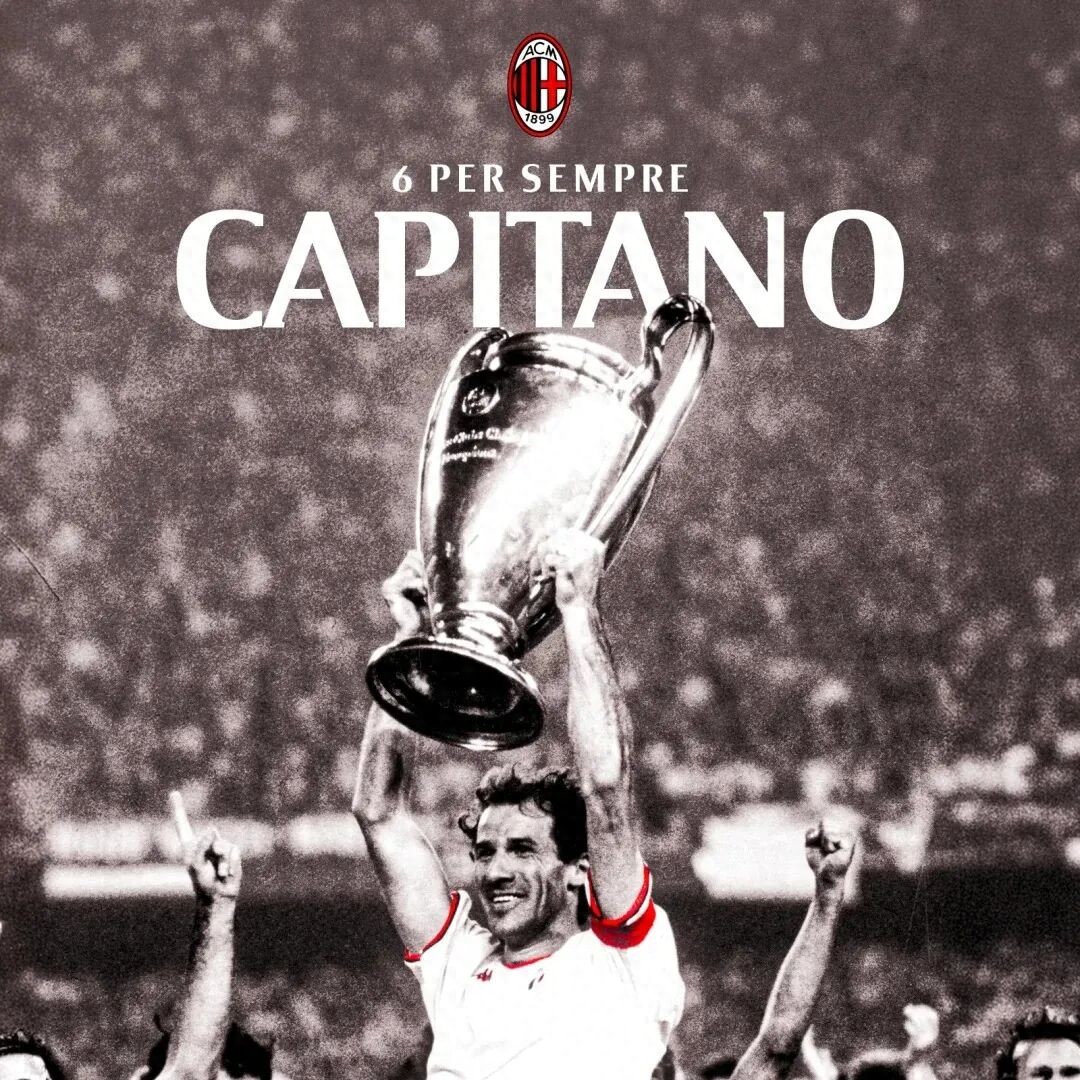 Baresi Passes Away: A Lifetime Guarding the Rossoneri, Legend Eternal