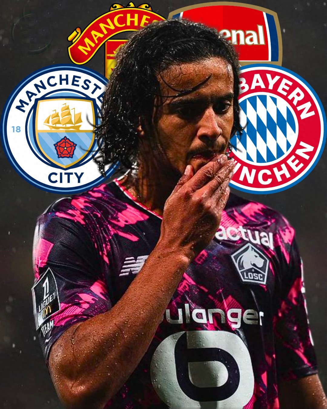 Manchester United faces a major obstacle in signing a World Cup defensive midfielder! Bouaddi's price set, Manchester City becomes the top contender.