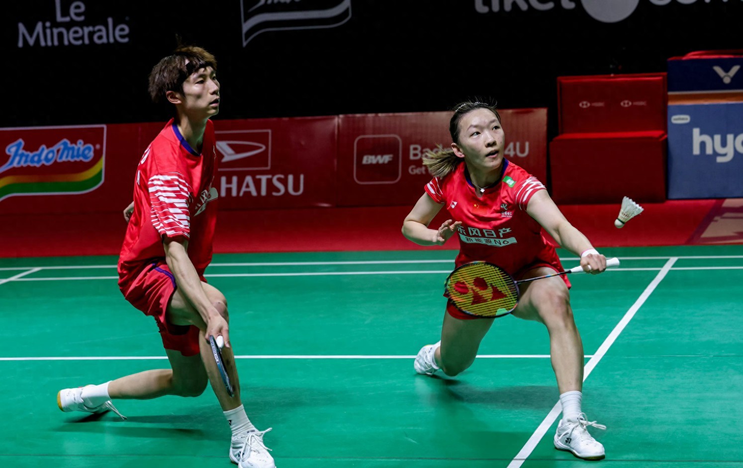 Latest update on the Indonesia Masters Badminton: China has 4 wins and 2 losses, with Chen Yufei and others advancing to the quarterfinals.
