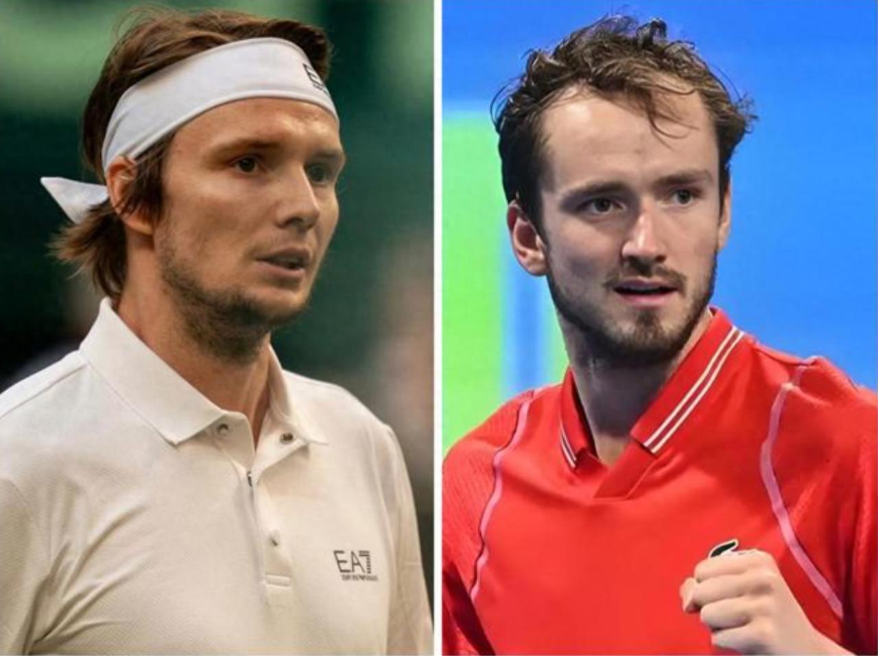 Asia's top male tennis player shares a viral post about escaping Dubai, while Medvedev's entrapment sparks heated debate over forced tournament withdrawal.
