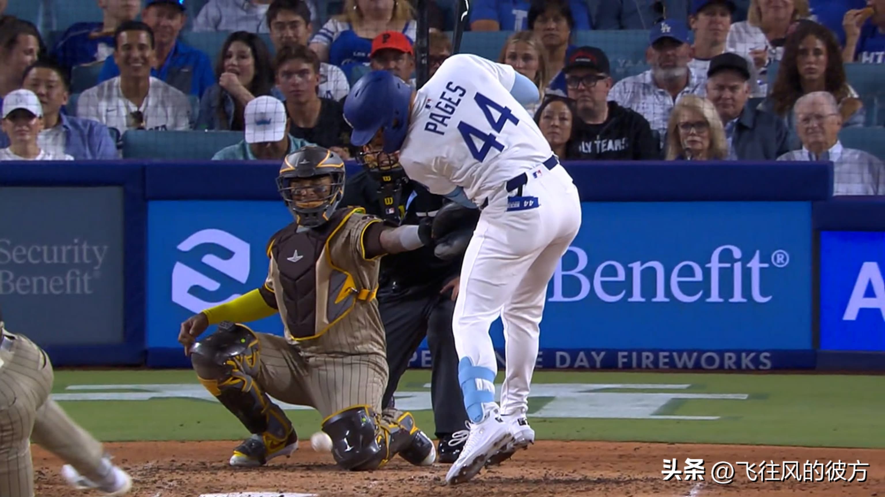The new feud between the Dodgers and the Padres heats up with the touch ball