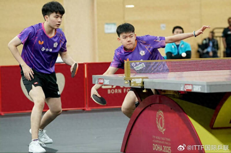 Lin Yunru/Gao Chengrui reached the semifinals of the 2025 World Table Tennis Championships, and Chinese Taipei's third men's doubles medal winning pair