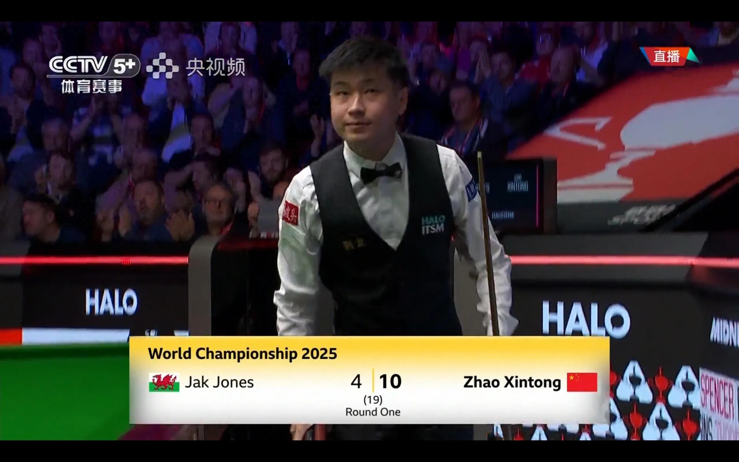 Snooker World Championships today (4.25) schedule Xiao Guodong Lei Peifan Zhao Xintong played on CCTV five sets of live broadcasts