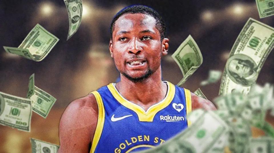 The drama is over! Kuminga signs a 2-year, $48.5 million extension with the Warriors, with the second year as a team option.