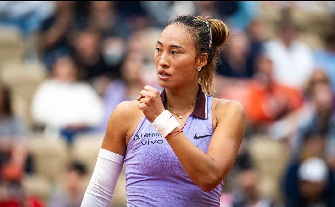 The latest news CCTV-5 will broadcast live today (5.30) at 5 pm Zheng Qinwen VS Mboko