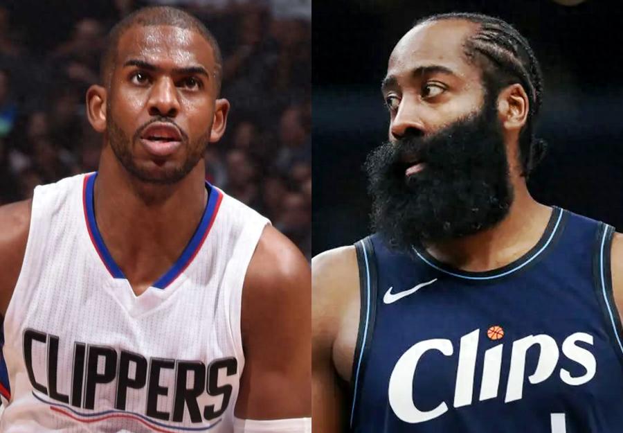 Teaming up with Harden again? The 40-year-old Paul is expected to return to the Clippers: hinting that he doesn't want to be away from his family