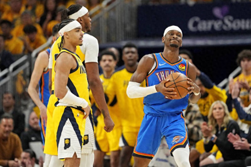 The third game of the NBA Finals SGA surpassed Durant's record, but the team's loss became a milestone "sad"