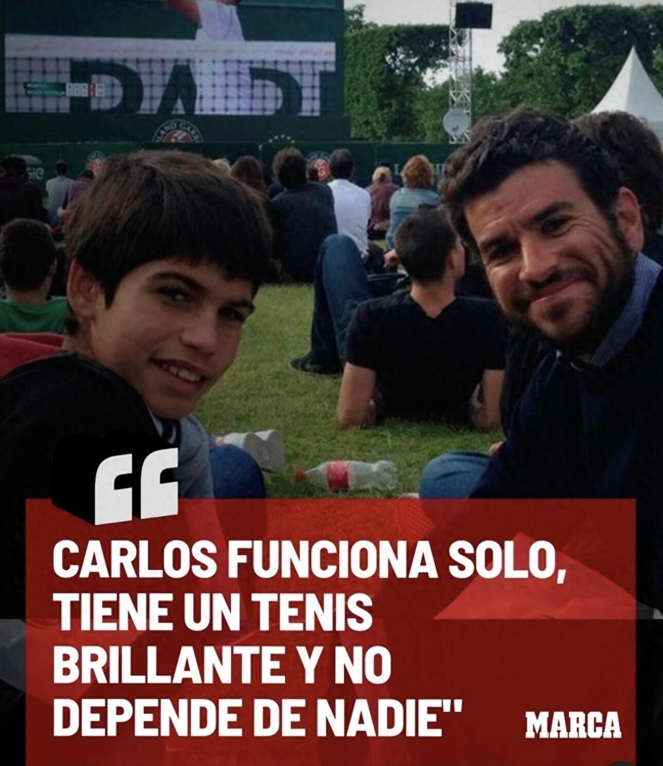 The reason behind the split between Alcaraz and Ferrero, the coach who first guided him