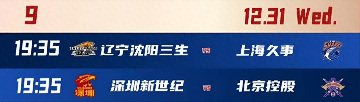 正式公布！CBA跨年夜大戰！張鎮麟對決遼寧隊