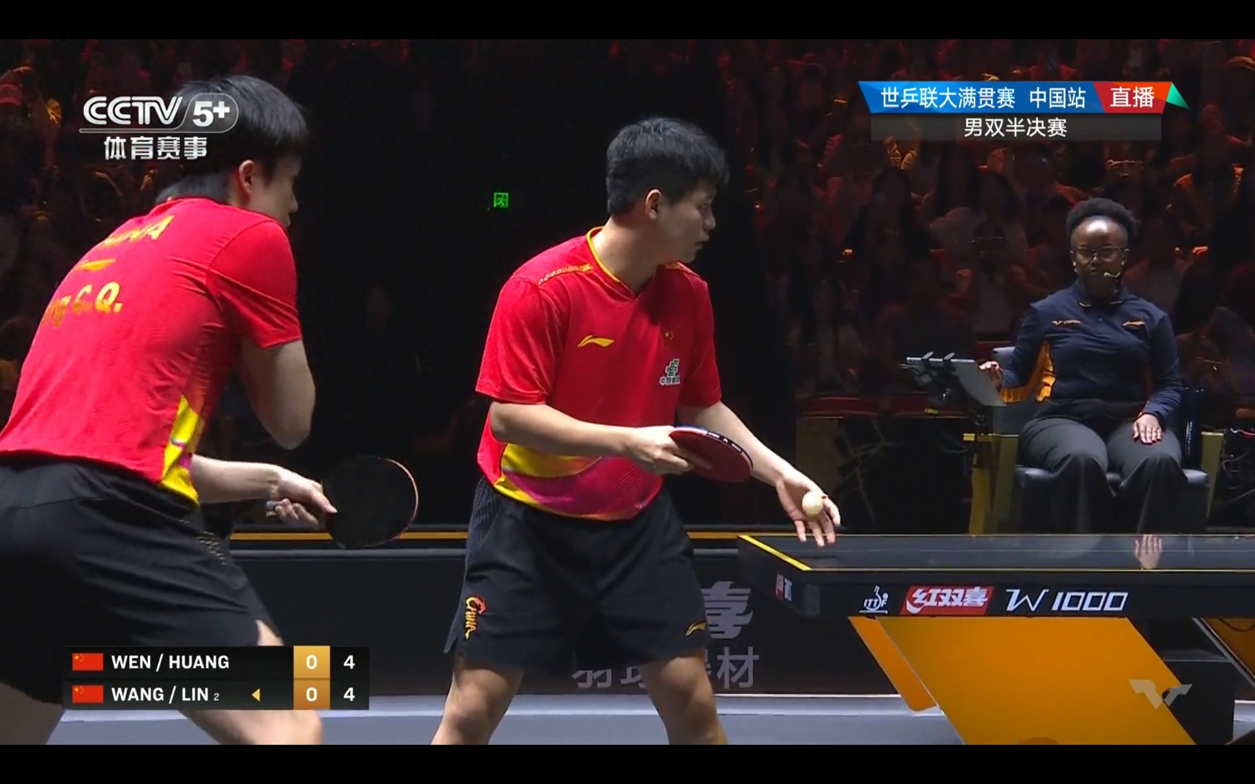 Latest report from the WTT China Grand Slam: Chinese national team holds a 5-4 record, Wang Chuqin and Sun Yingsha secure wins, men&#39;s doubles claim both champion and runner-up titles.