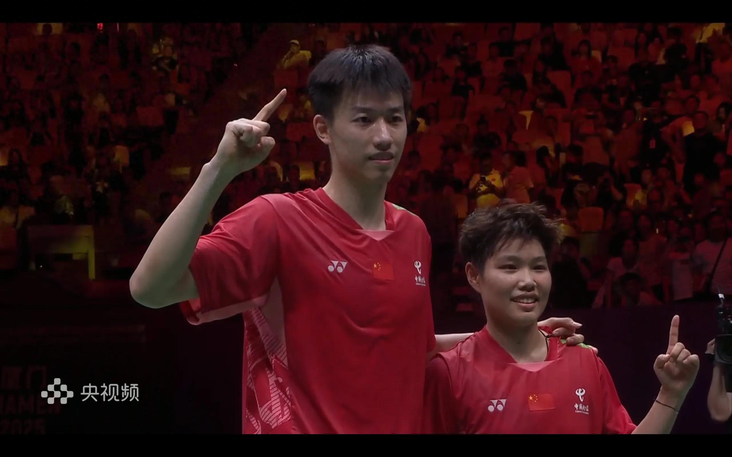 Badminton Sudirman Cup Final Latest Report China 1-0 South Korea Mixed Doubles Feng Yanzhe/Huang Dongping Gonggong