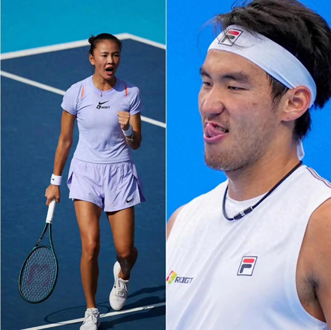 Yuan Yue and Bu Yun Chao Ke Te showcased their fighting spirit with a victory in Miami, while Pere Riba's return sparked jokes about saving Zheng Qinwen.