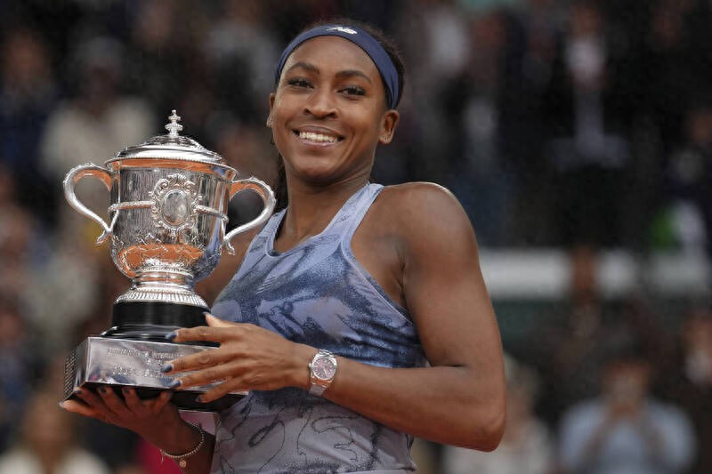 After Gauff's 2025 French Open women's singles title, she dedicated her victory to "people like me in the United States"