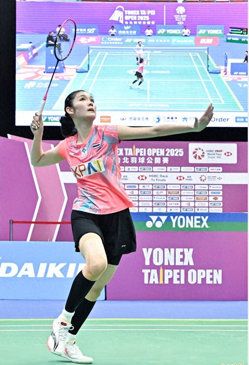 Thai beautiful girl sets career best at 2025 Taipei Open, "will come back next year"